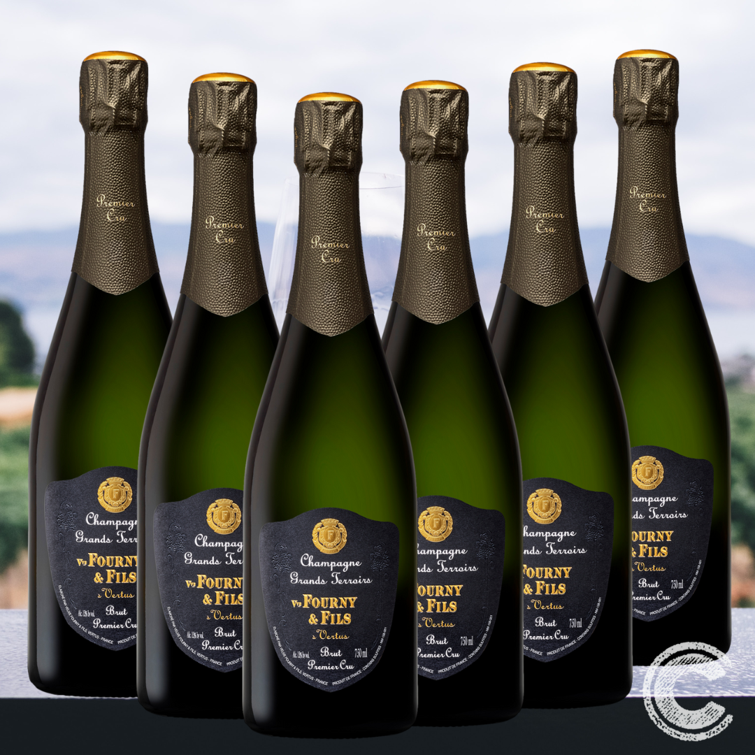 Veuve Fourny & Fils Grand Terroirs Brut Vertus Premier Cru Non Vintage - 6 Pack