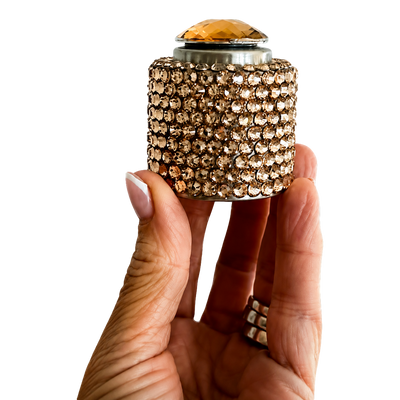 Champagne Stopper Jewelled - Various Colours