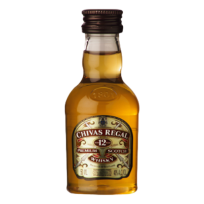 Chivas Regal Blended Scotch Whisky 12YO Mini 50ml - Camperdown Cellars
