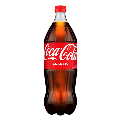 Coca-Cola Classic 1.25L Bottle 2 Pack