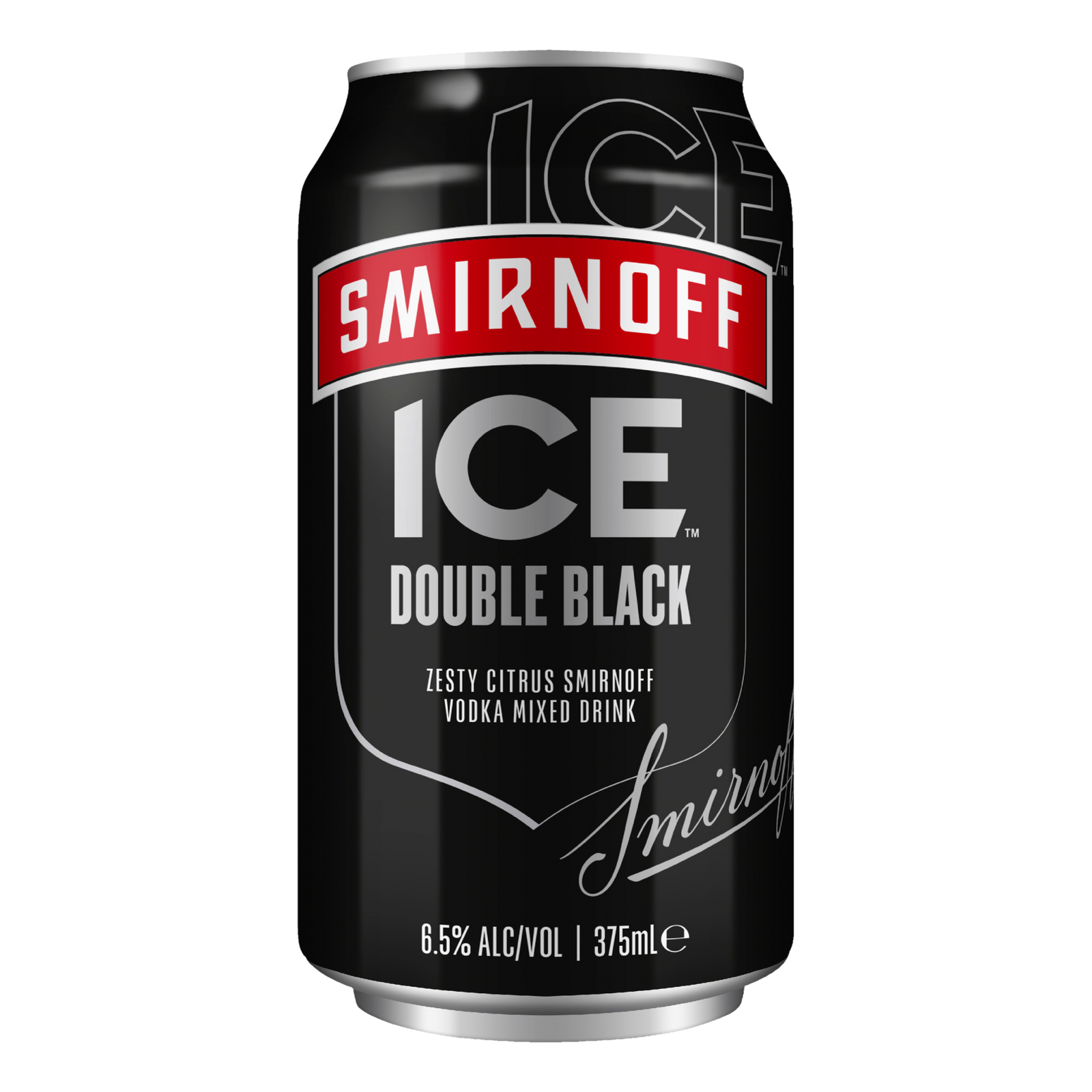 Smirnoff Ice Double Black 6.5% 375ml Can Single
