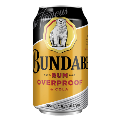 Bundaberg OP Rum & Cola 375ml Can Case of 30