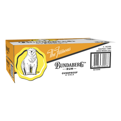 Bundaberg OP Rum & Cola 375ml Can Case of 24