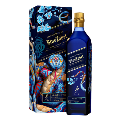 Johnnie Walker Blue Label Blended Scotch Whisky Year of The Snake x James Dean Limited Edition 750ml