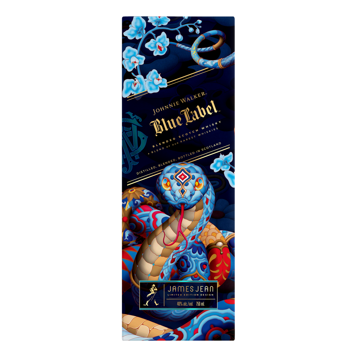 Johnnie Walker Blue Label Blended Scotch Whisky Year of The Snake x James Dean Limited Edition 750ml