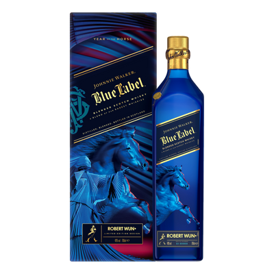 Johnnie Walker Blue Label Blended Scotch Whisky Lunar Year of The Horse Limited Edition 700ml