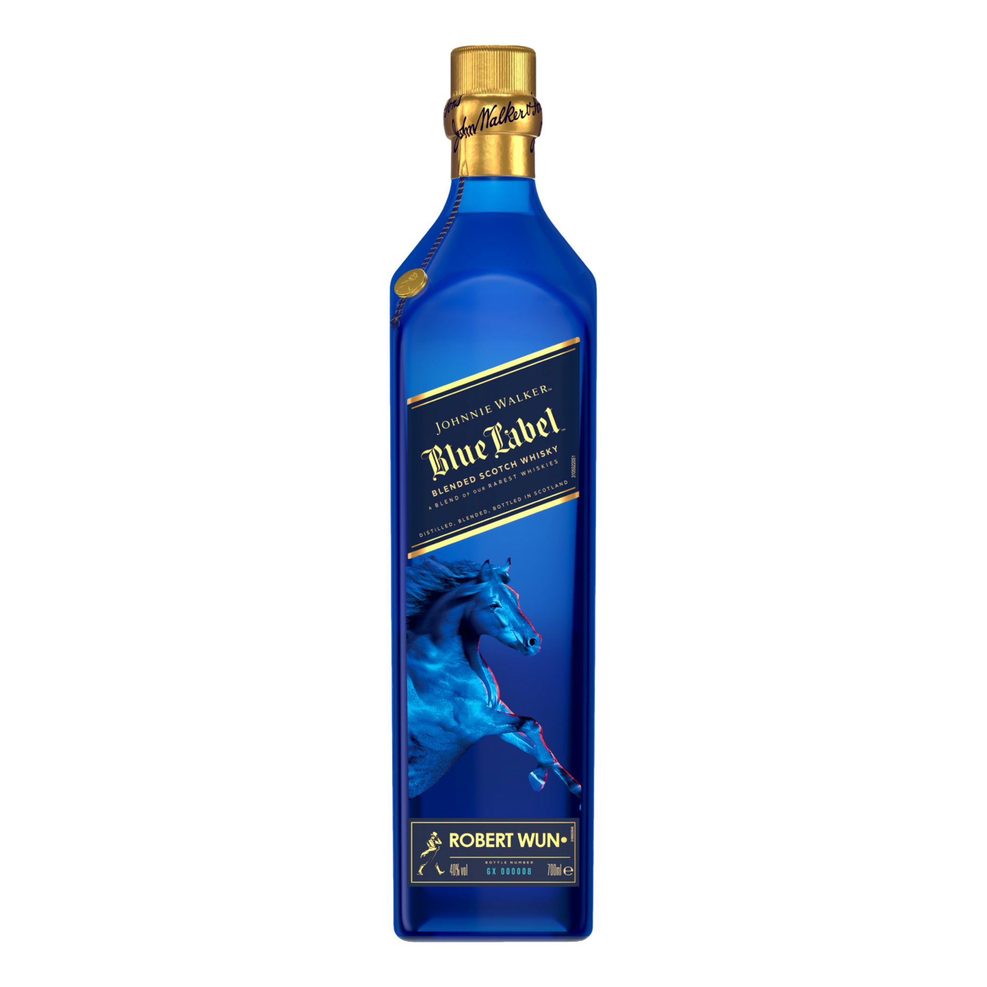 Johnnie Walker Blue Label Blended Scotch Whisky Lunar Year of The Horse Limited Edition 700ml