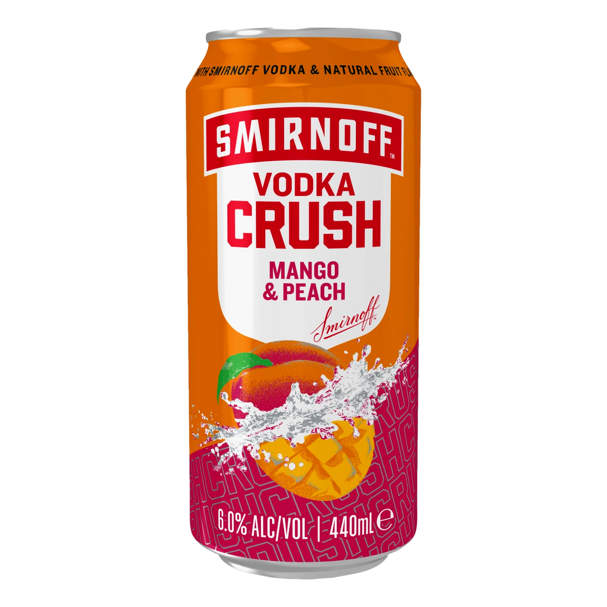 Smirnoff Crush 6% 440ml Can Mixed 10 Pack