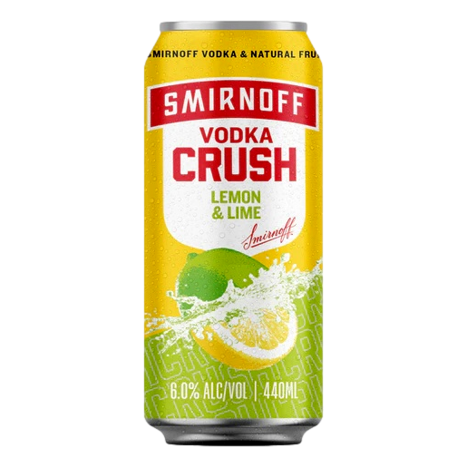 Smirnoff Crush 6% 440ml Can Mixed 10 Pack