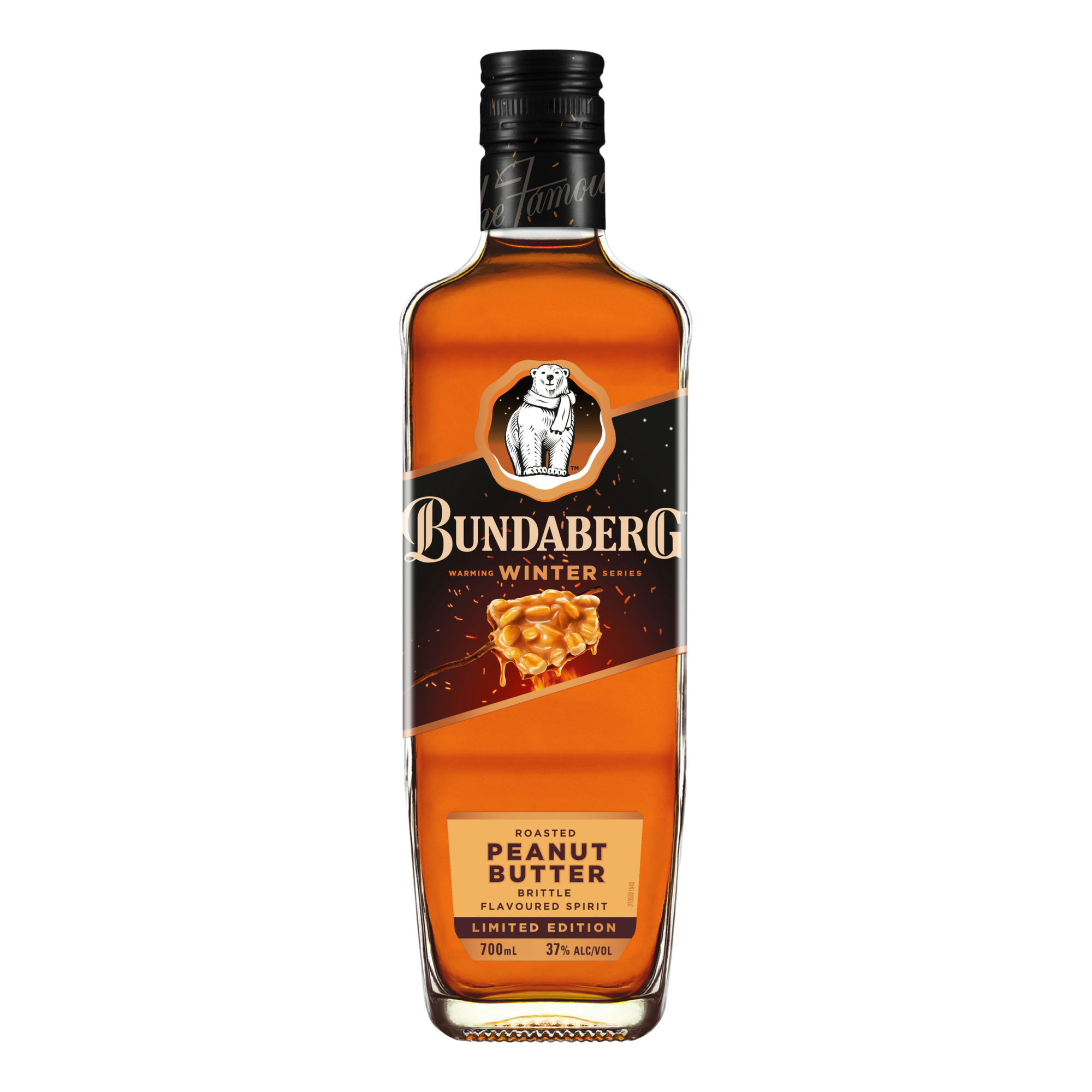 Bundaberg Peanut Butter Brittle Flavoured Winter Spirit 700ml - LIMITED EDITION