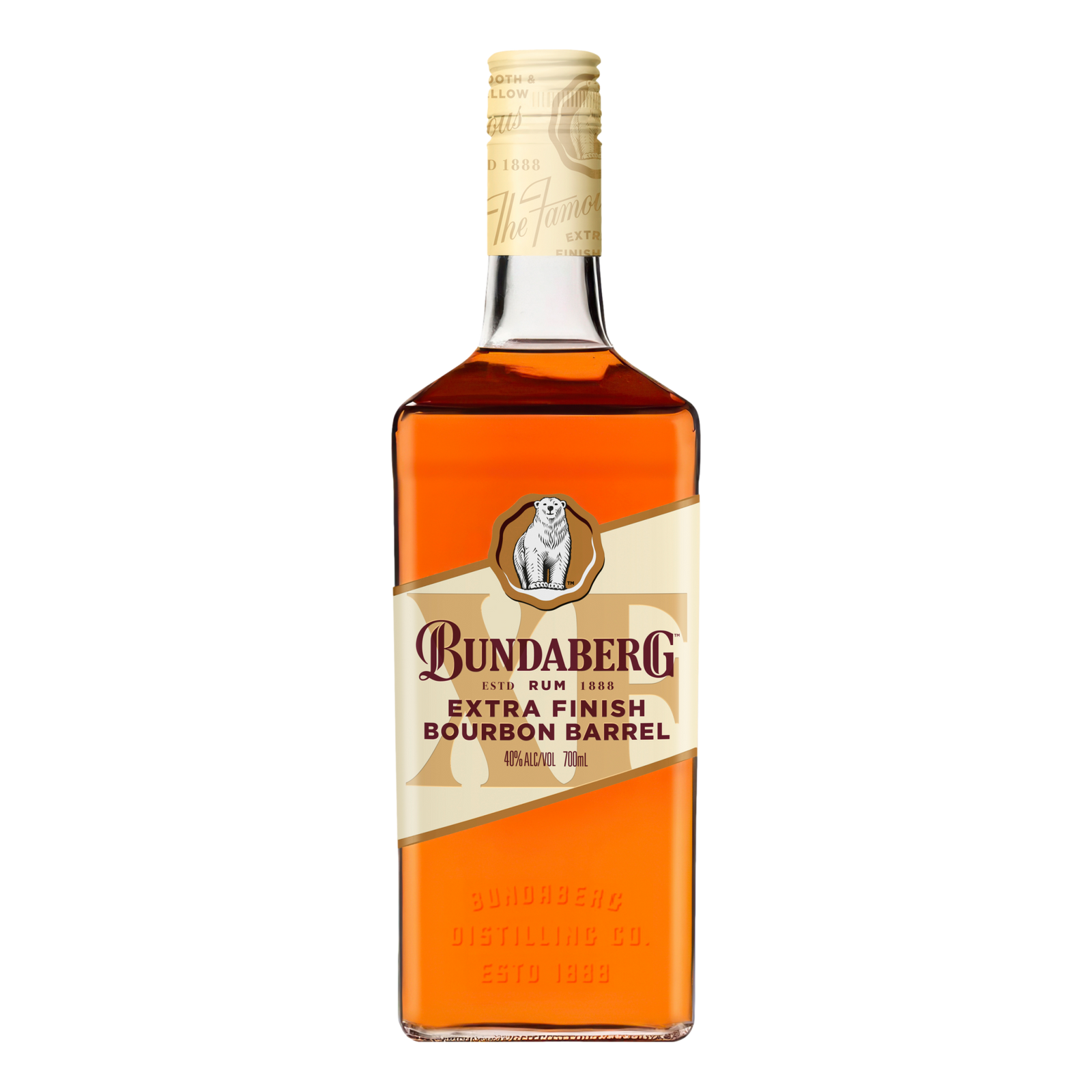 Bundaberg Extra Finish Bourbon Barrel Rum 700ml
