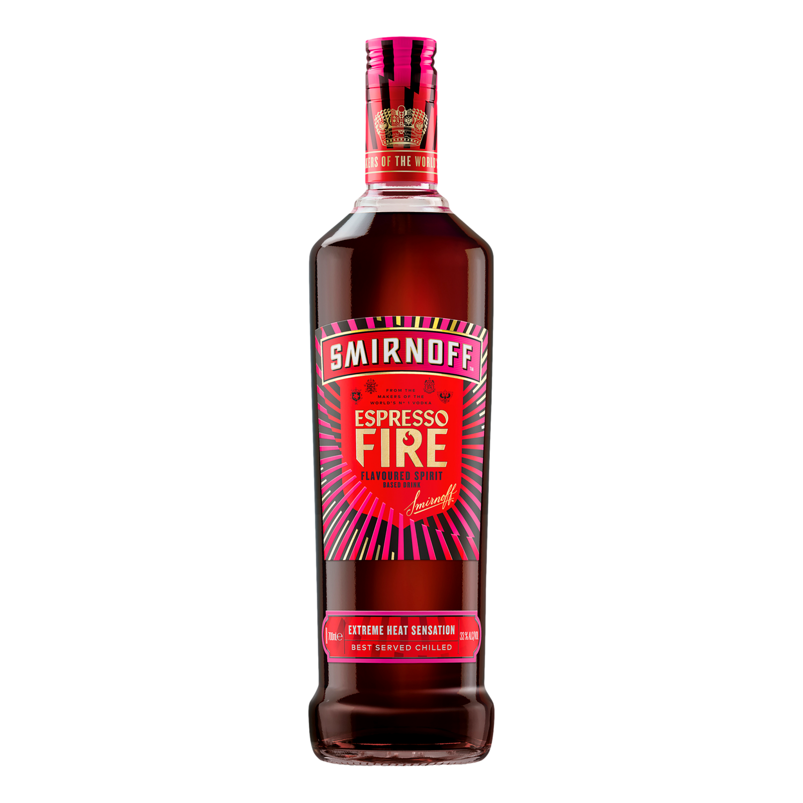 Smirnoff Espresso Fire Flavoured Spirit 700ml