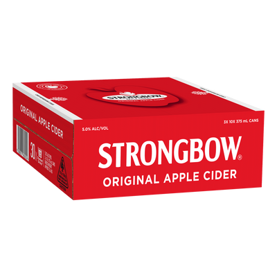 Strongbow Classic Apple Cider 375ml Can Case of 30