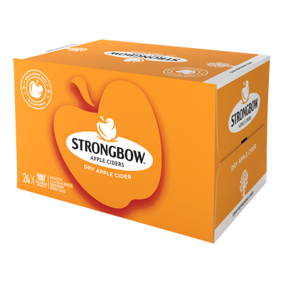 Strongbow Dry Apple Cider 355ml Bottle Case of 24