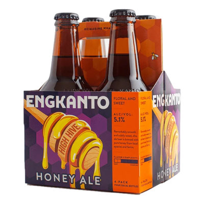 Engkanto High Hive Honey Ale 330ml Bottle 4 Pack