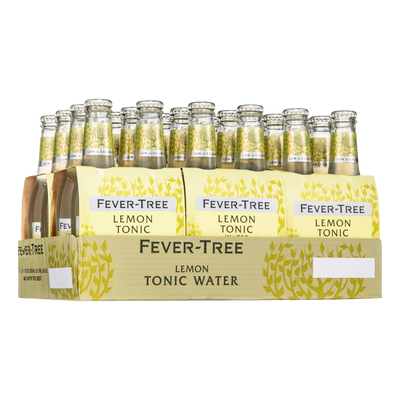 Fever Tree Sicilian Lemon Tonic Water 200ml Bottle Case of 24