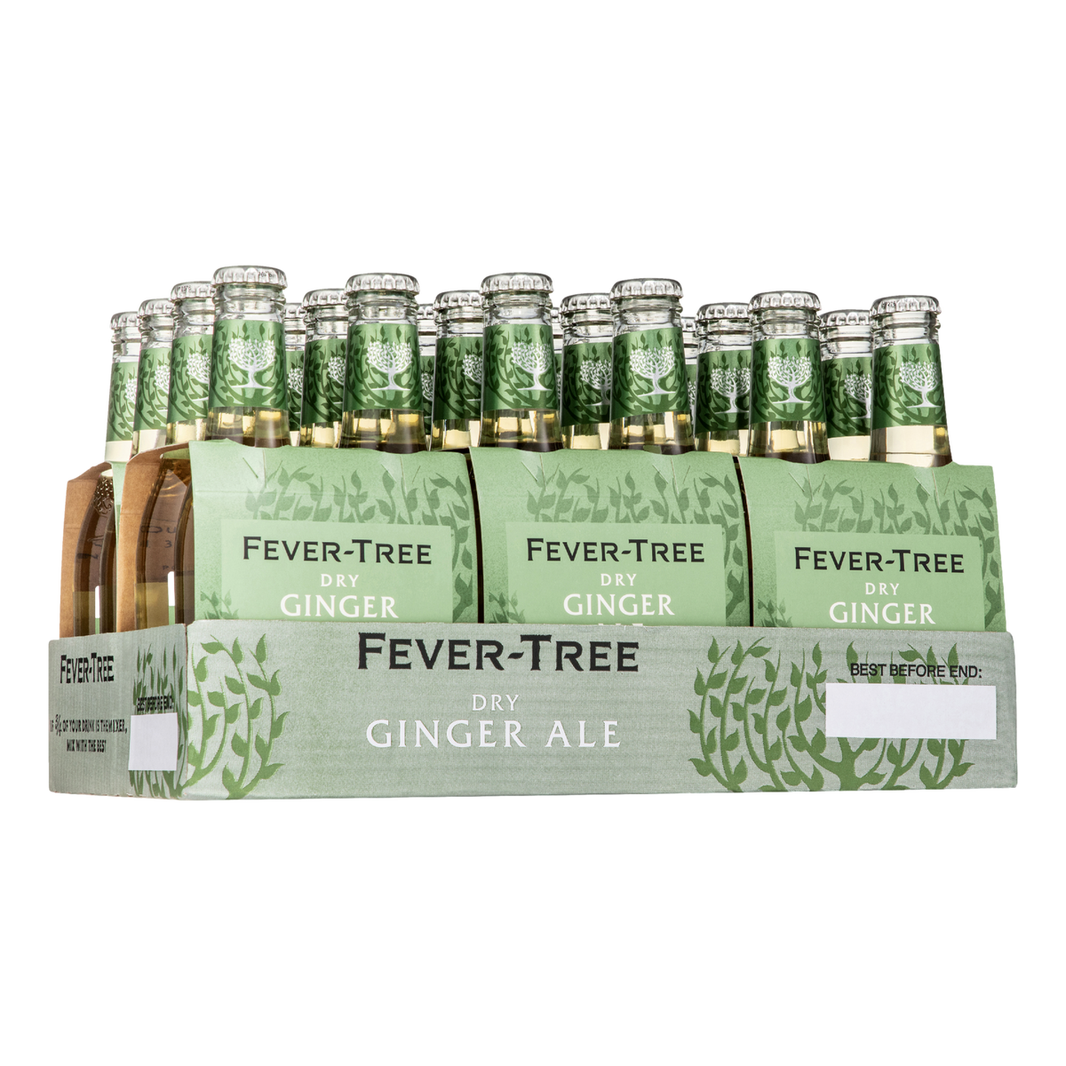 Fever Tree Premium Dry Ginger Ale 200ml Bottle Case of 24