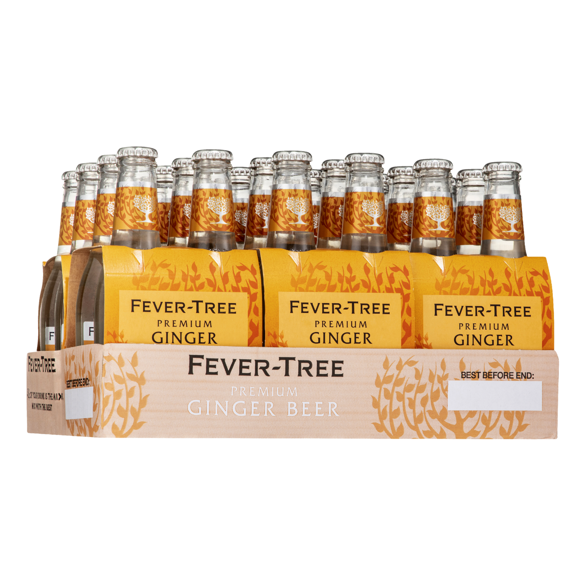 Fever Tree Premium Ginger Beer 200ml Bottle Case of 24