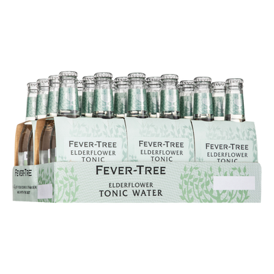 Fever Tree Elderflower Tonic Water 200ml Bottle Case of 24