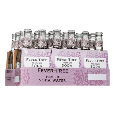 Fever Tree Premium Soda Water 200ml Bottle Case of 24