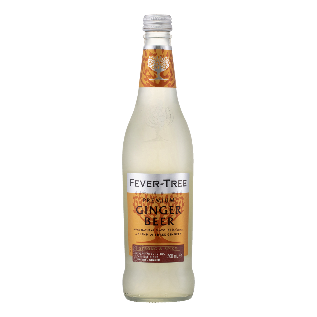 Fever Tree Premium Ginger Beer 500ml Bottle Single