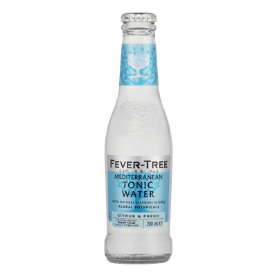 Fever Tree Mediterranean Tonic Water 200ml Bottle Case of 24