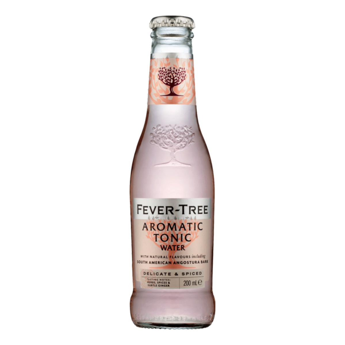 Fever Tree Aromatic Tonic Water 200ml Bottle 4 Pack