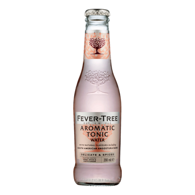 Fever Tree Aromatic Tonic Water 200ml Bottle 4 Pack