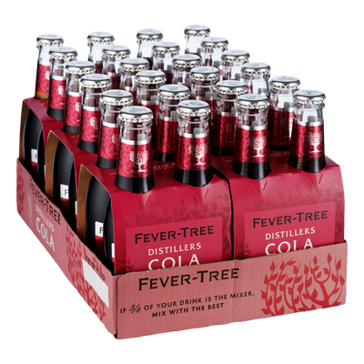 Fever Tree Distillers Cola 200ml Bottle Case of 24