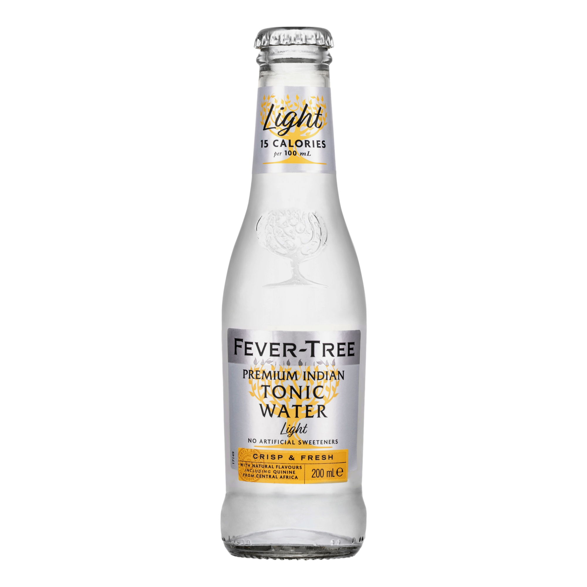 Fever Tree Light Indian Tonic Water 200ml Bottle Single