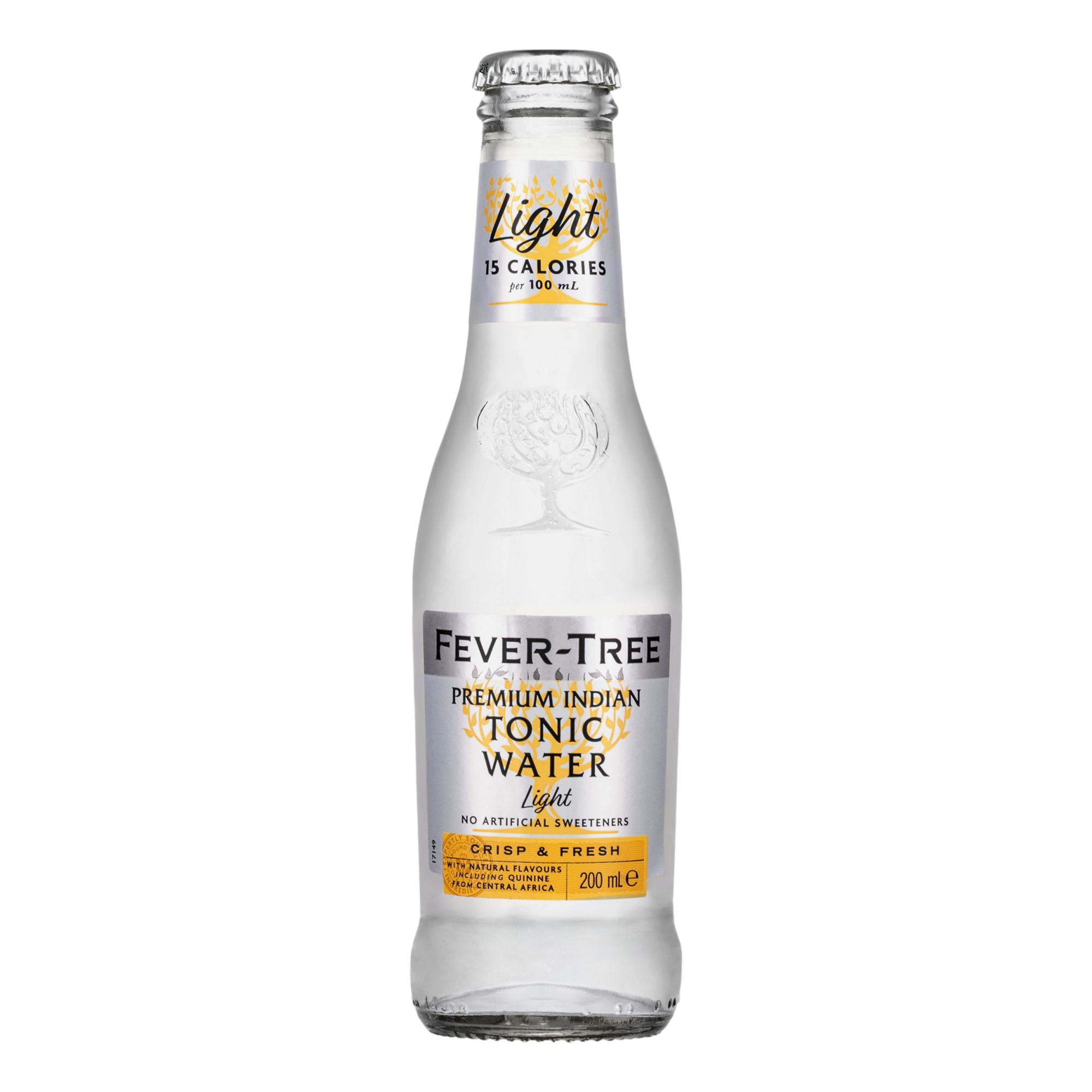 Faver Tree Fever Tree Light Indian Tonic Water 200ml Bottle Single - Camperdown ...