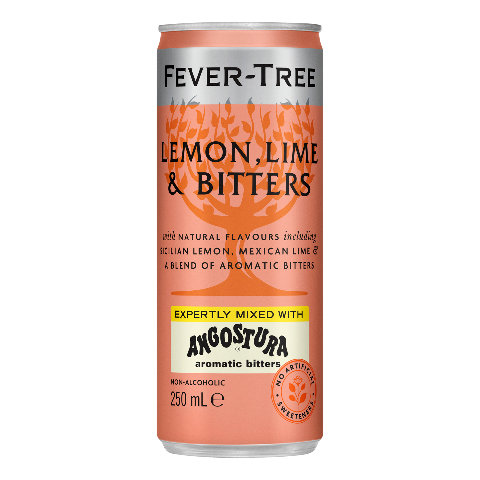 Fever Tree Lemon Lime & Bitters 250ml Can Single