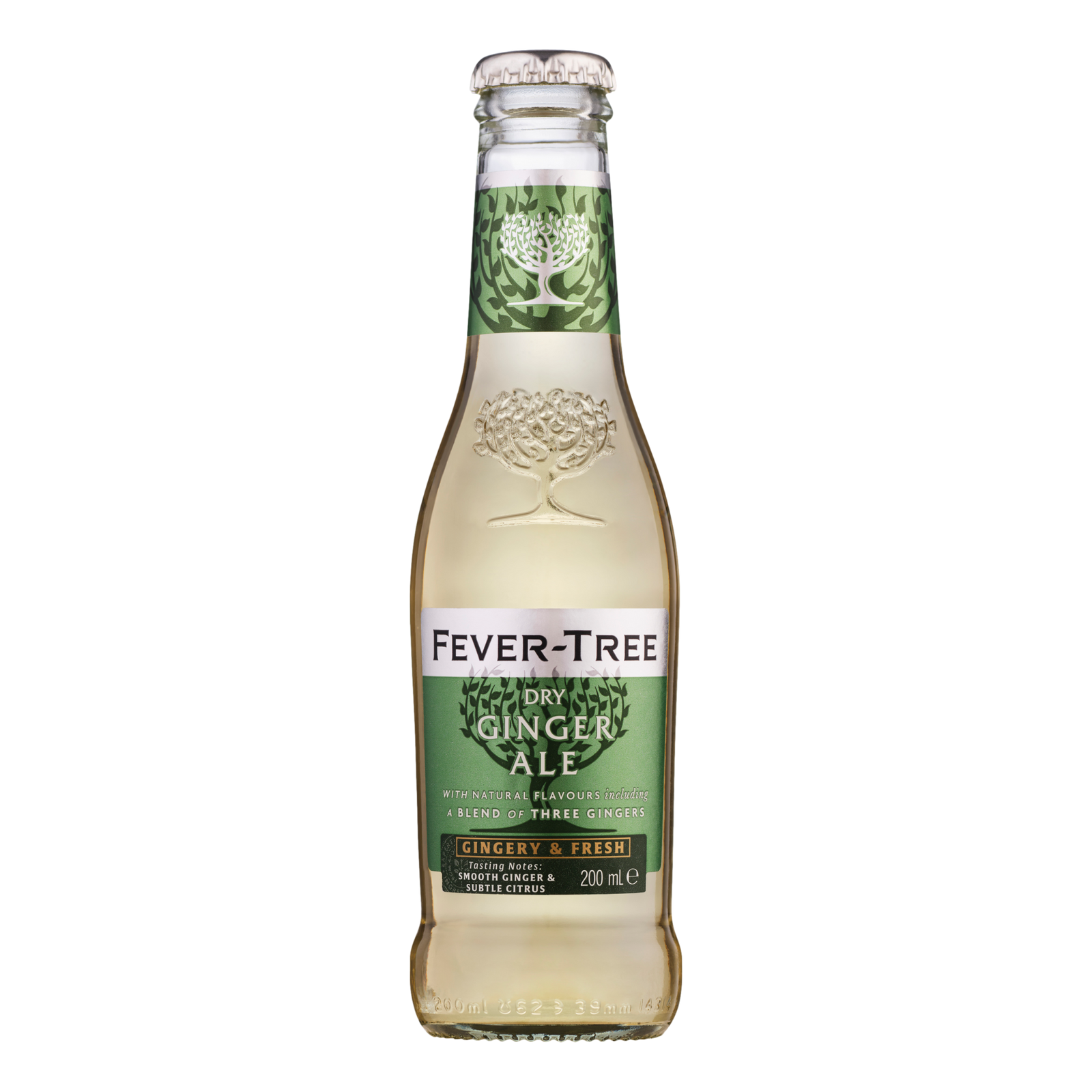 Fever Tree Premium Dry Ginger Ale 200ml Bottle Single