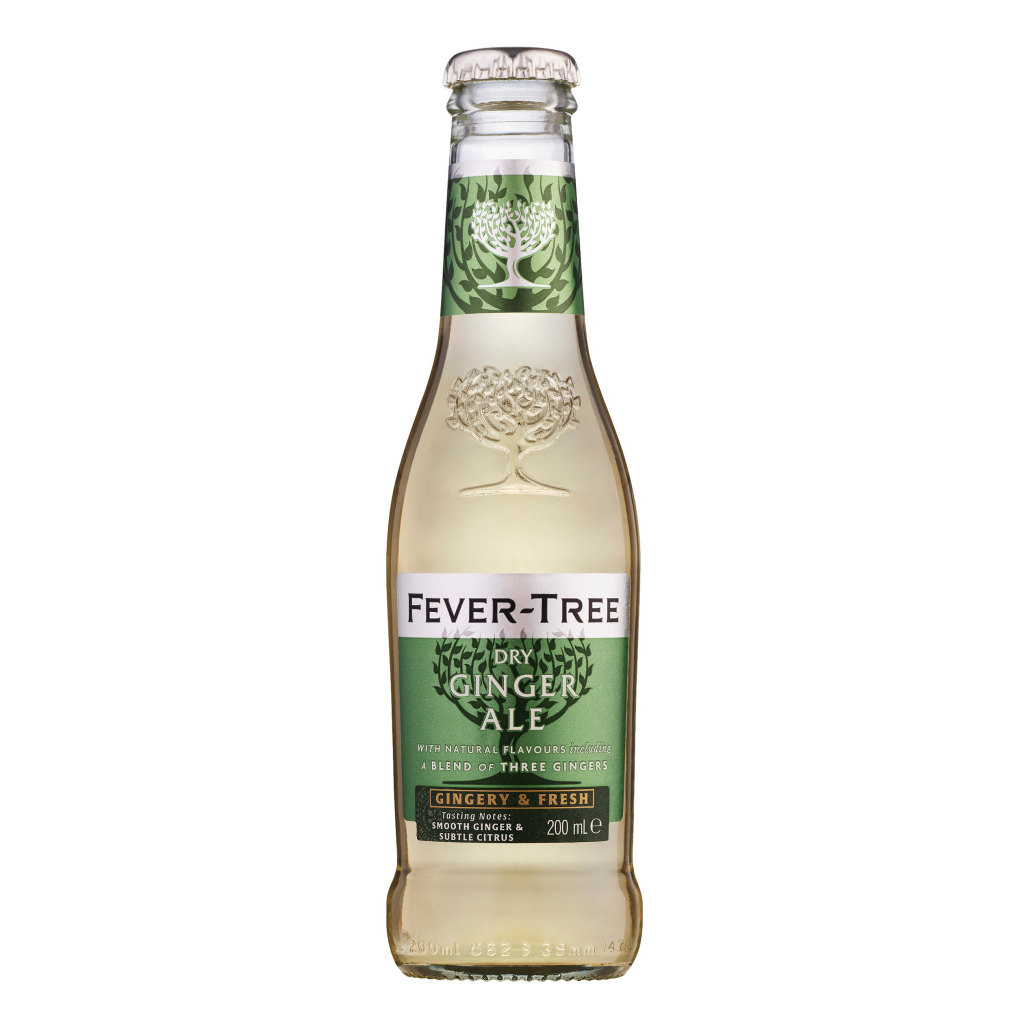 Fever Tree Premium Dry Ginger Ale 200ml Bottle Single