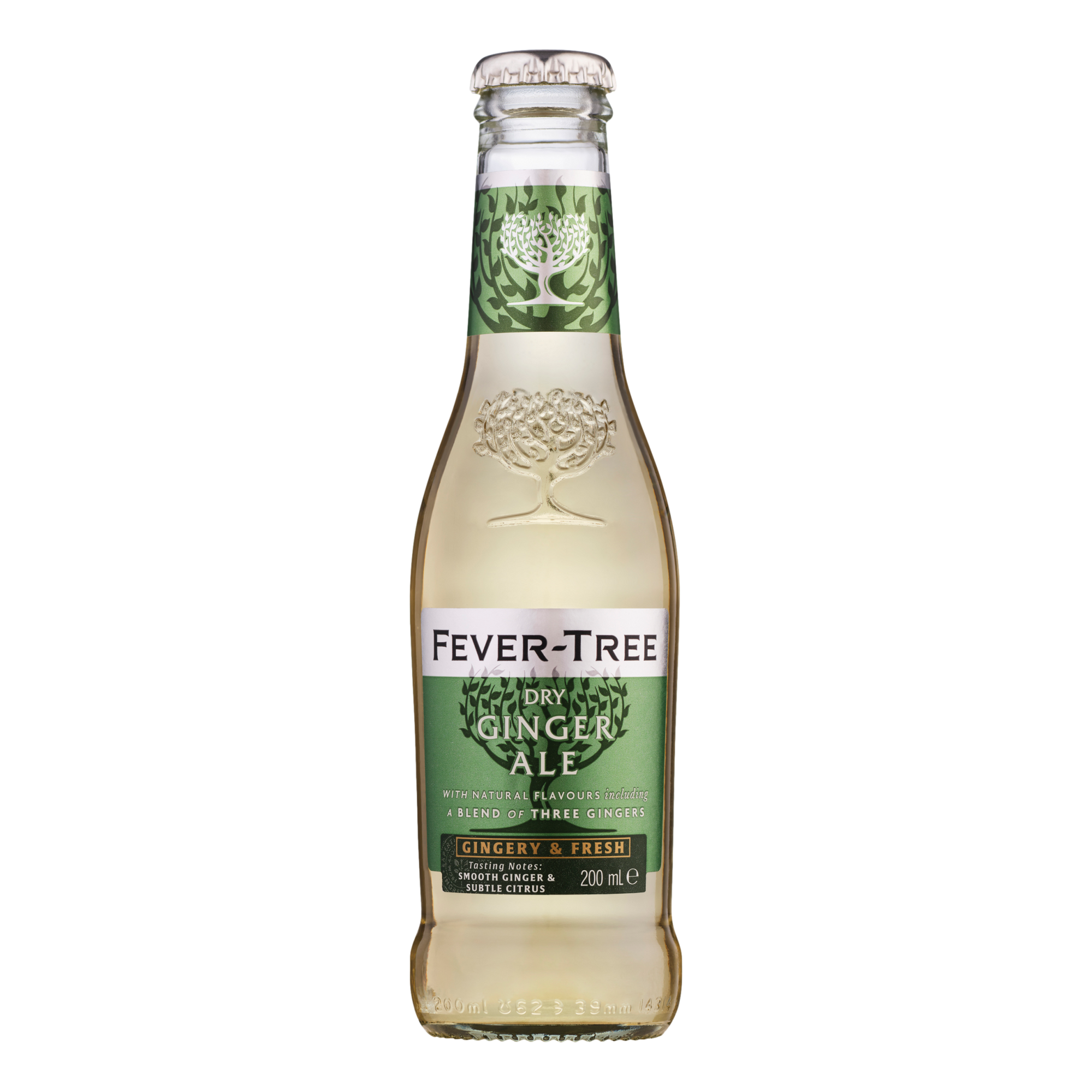 Fever Tree Premium Dry Ginger Ale 200ml Bottle Single - Camperdown Cellars