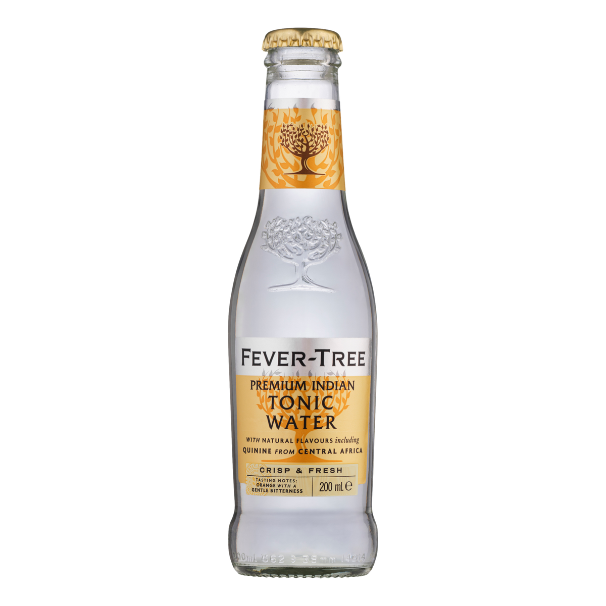 Fever Tree Premium Indian Tonic Water 200ml Bottle Case of 24