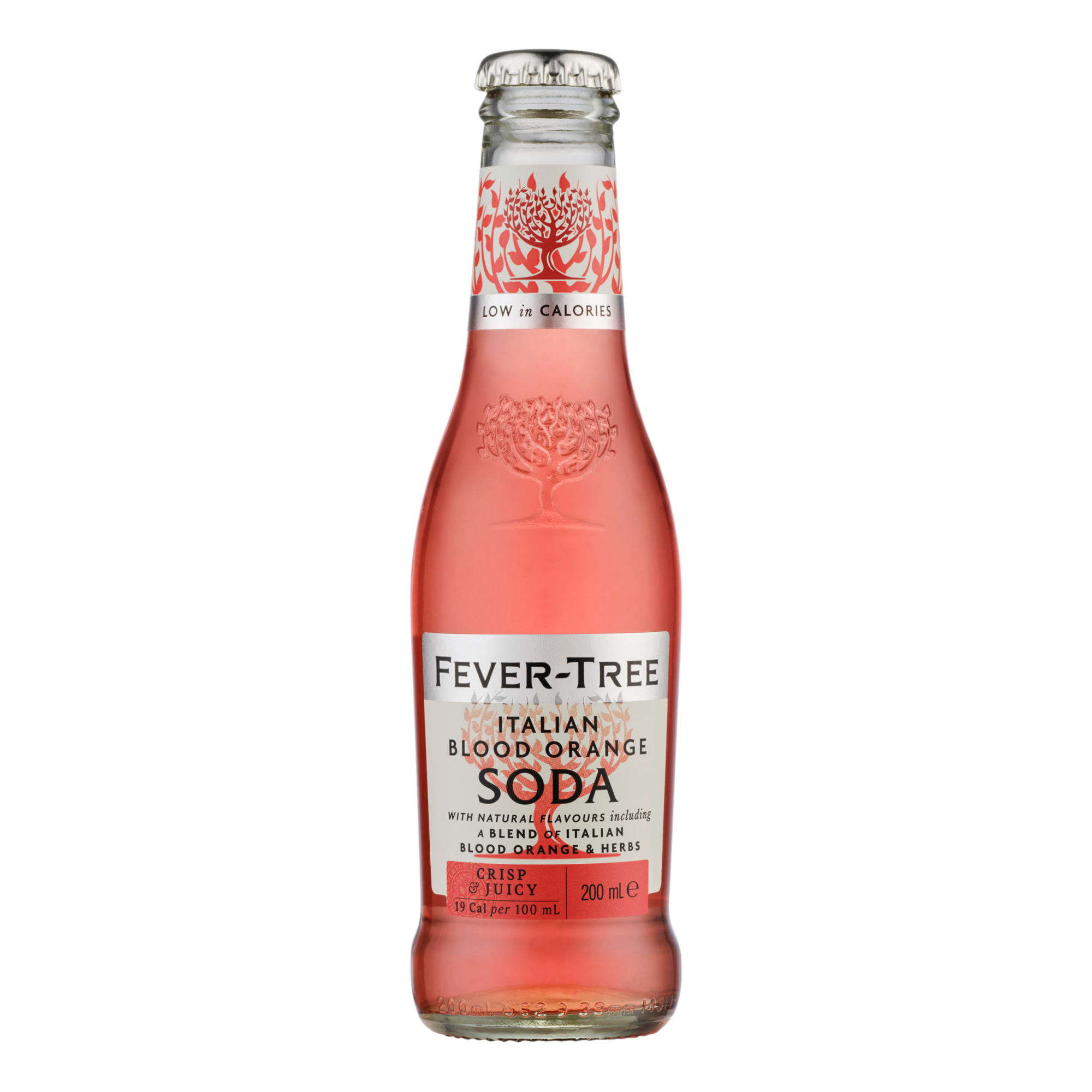 Fever Tree Italian Blood Orange Soda 200ml Bottle Case of 24