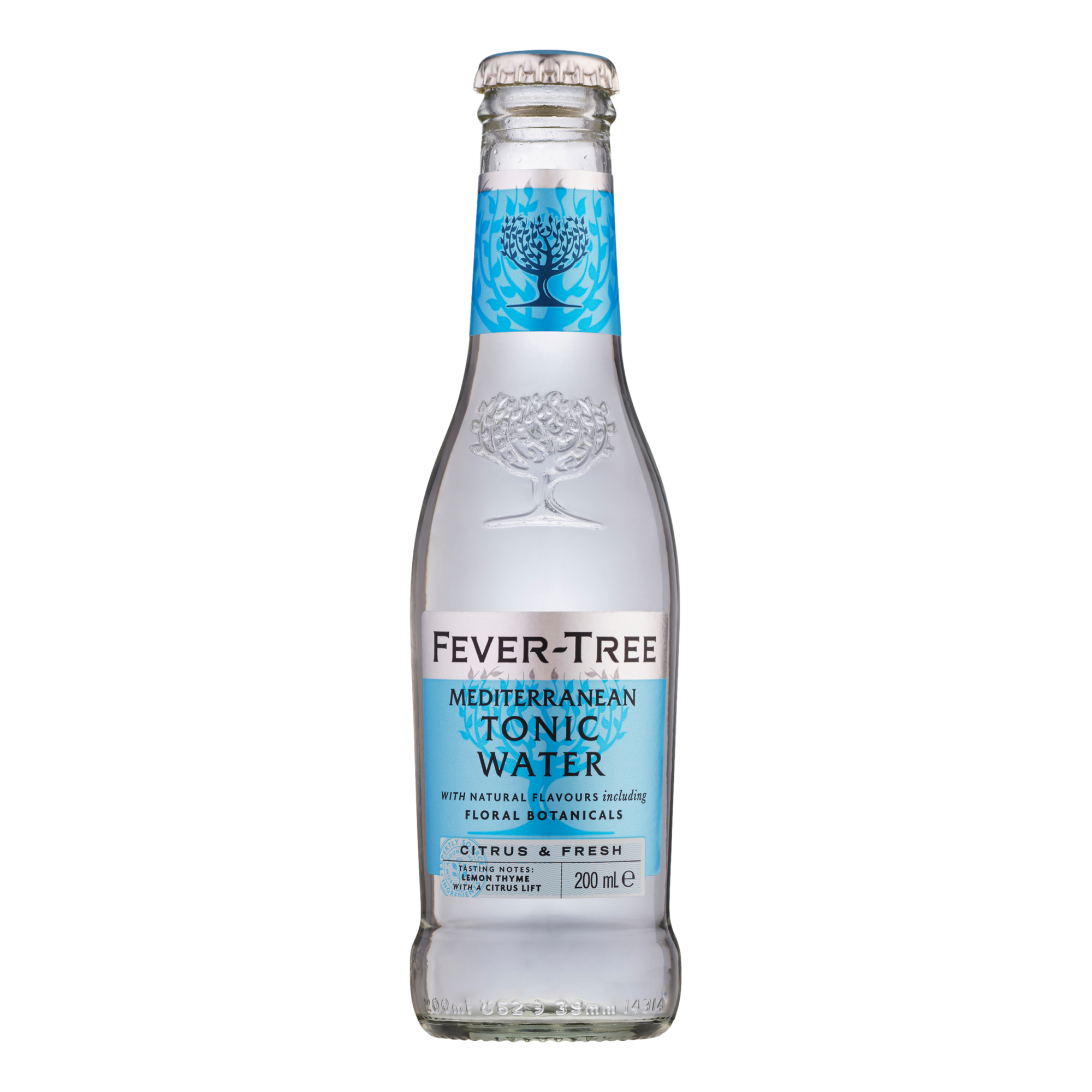 Faver Tree Fever Tree Mediterranean Tonic Water 200ml Bottle Single - Camperdown ...
