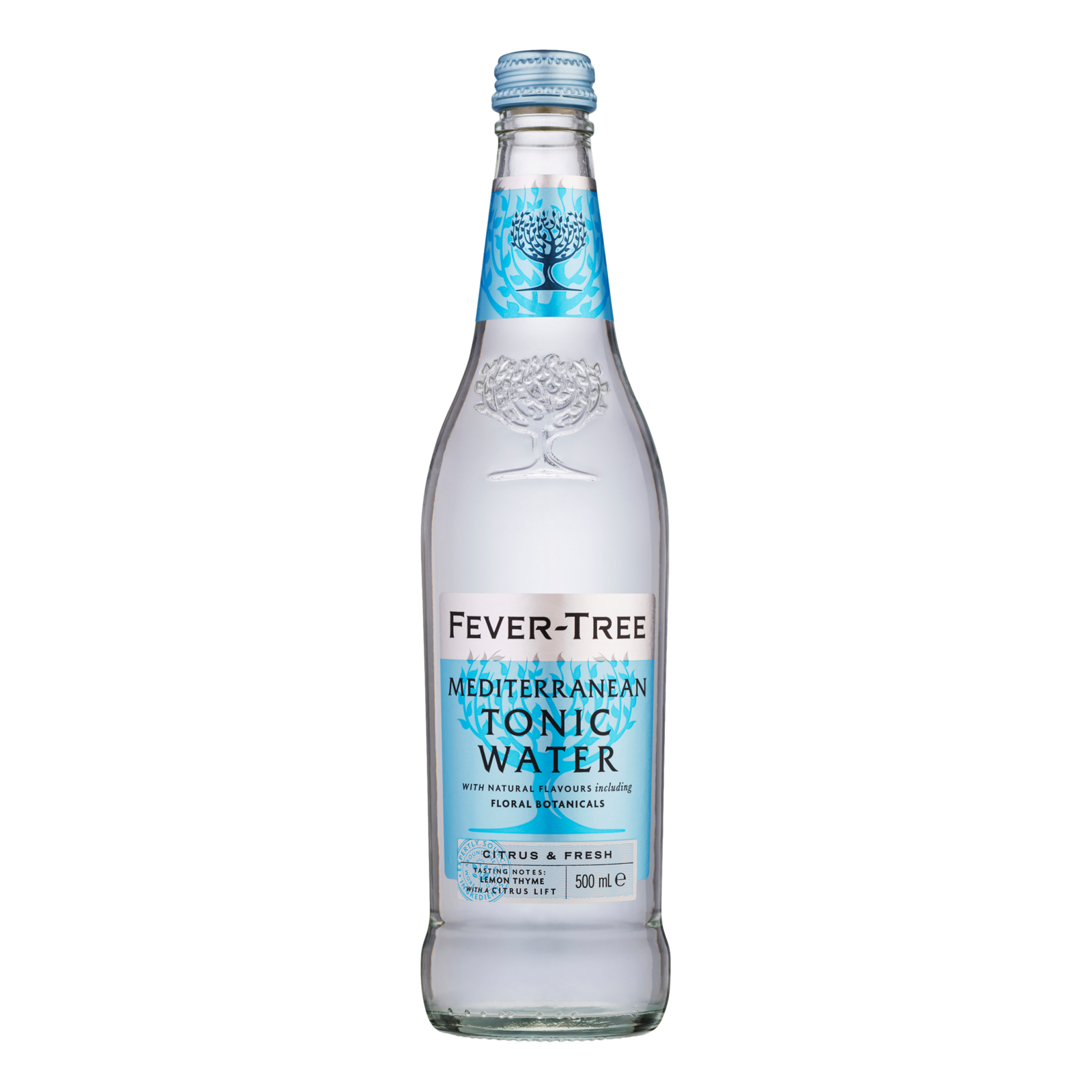 Fever Tree Mediterranean Tonic Water 500ml Bottle Single