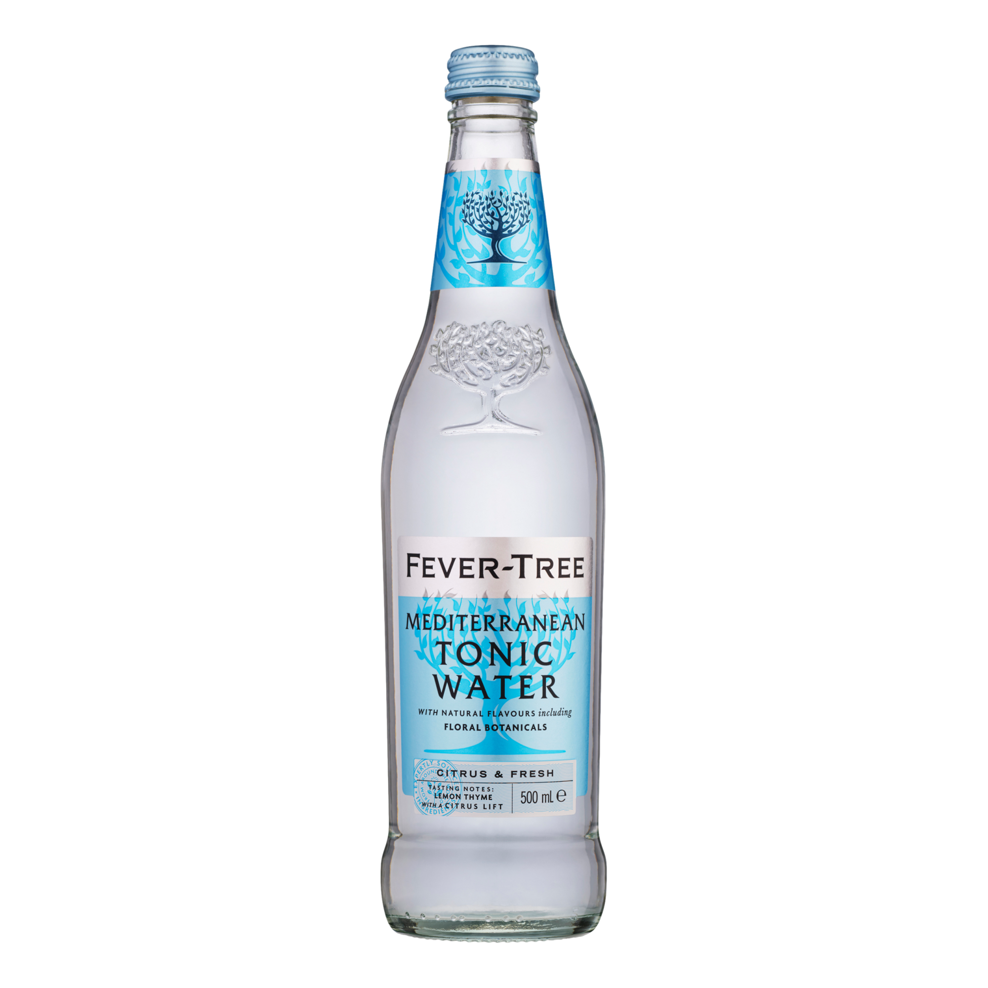 Fever Tree Mediterranean Tonic Water 500ml Bottle Single