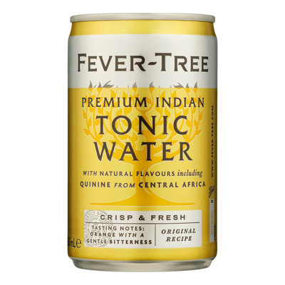 Fever Tree Premium Indian Tonic Water 150ml Can Case of 24