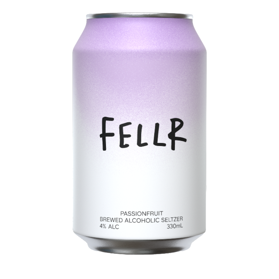 Fellr Passionfruit Seltzer 330ml Can Case of 24
