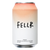 Fellr Peach Seltzer 330ml Can 4 Pack