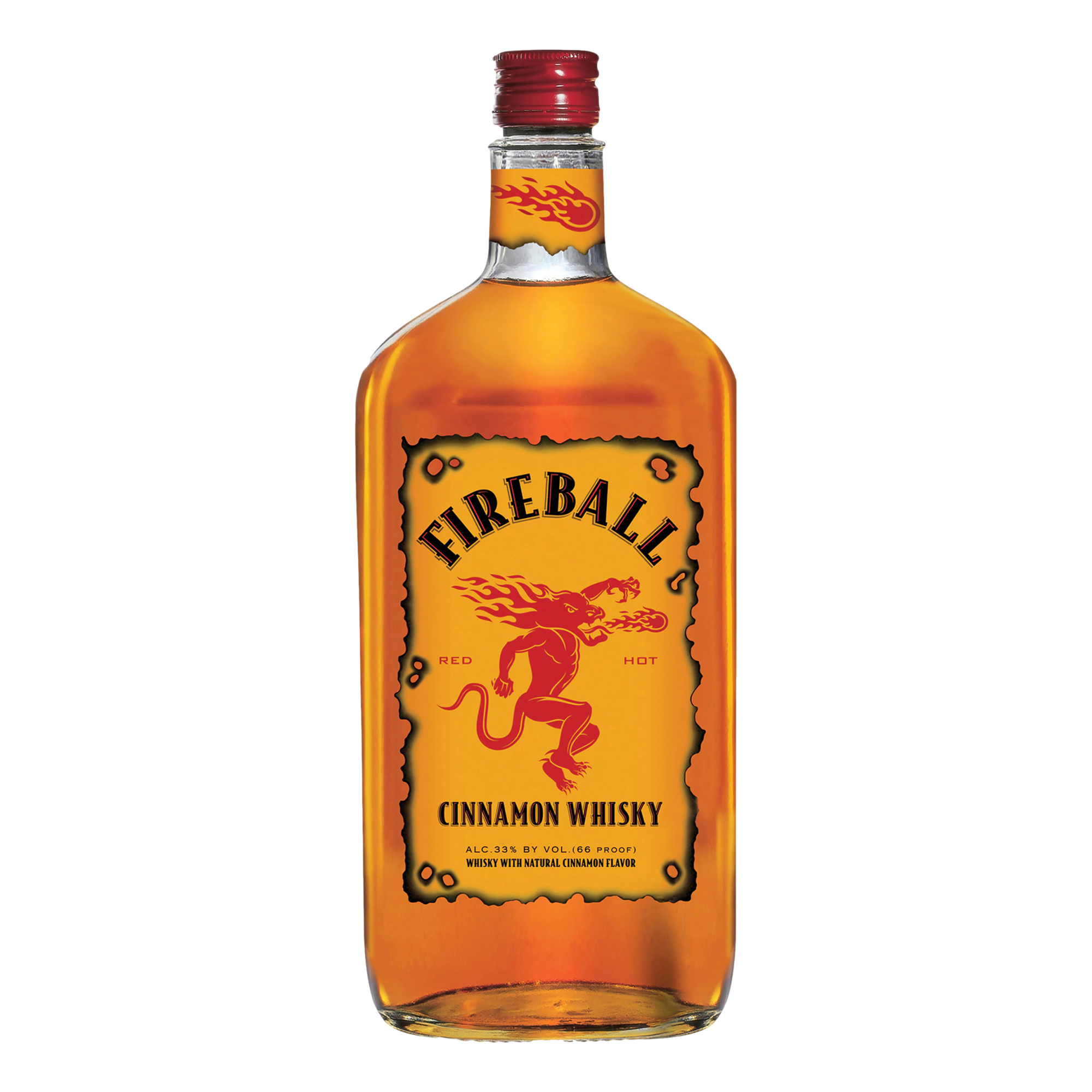 Fireball Cinnamon Whisky Liqueur 1L