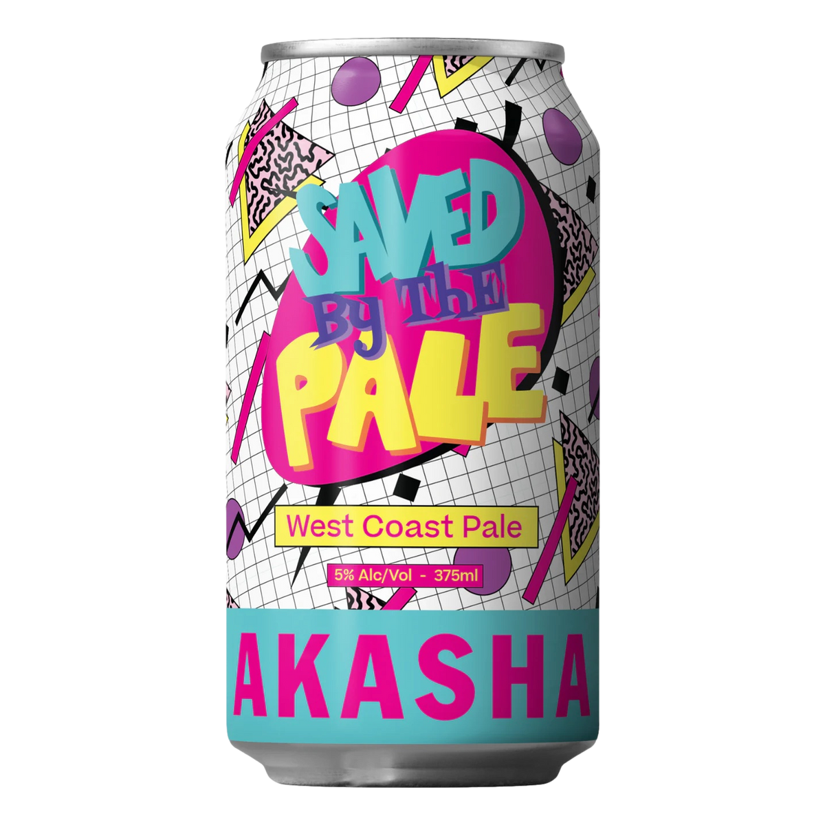 Akasha Saved by the Pale West Coast Pale 375ml Can 4 Pack