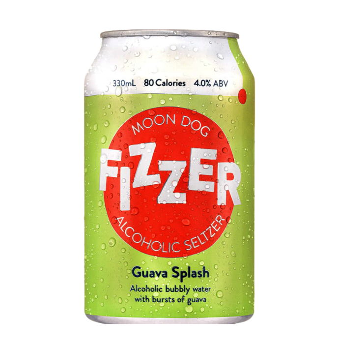 Moon Dog Fizzer Seltzer Guava Splash 330ml Can 6 Pack