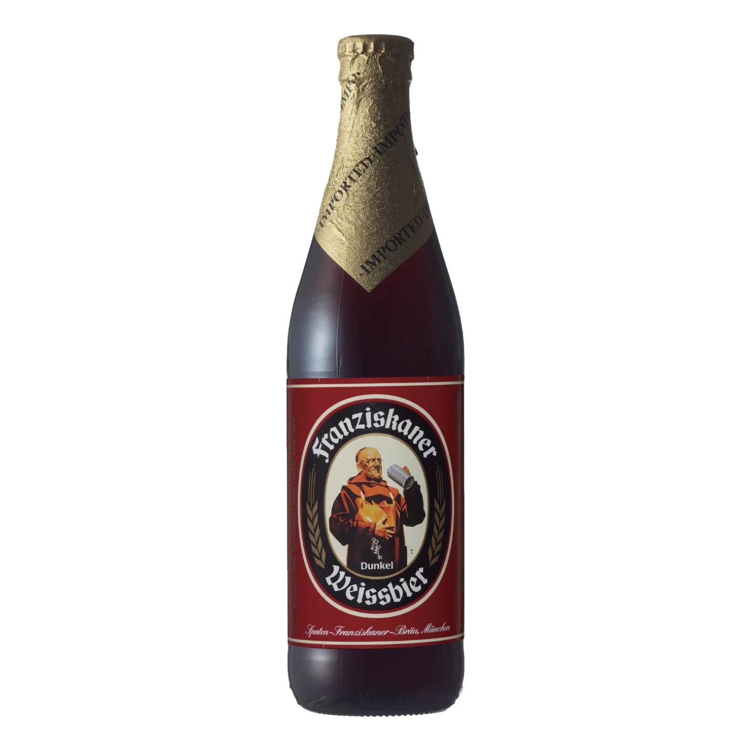 Franziskaner Weissbier Dunkel 500ml Bottle Single