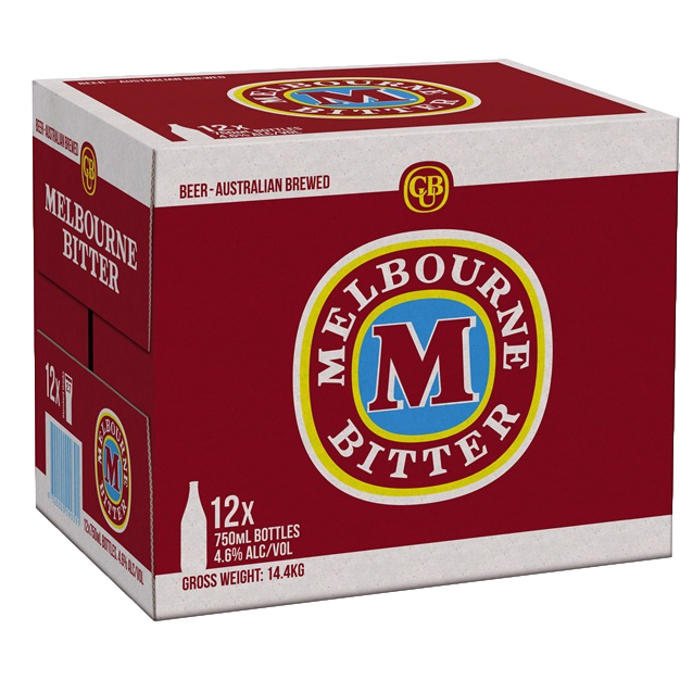 Melbourne Bitter Lager 750ml Case of 12
