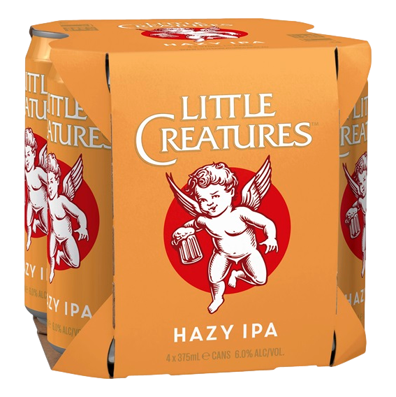 Little Creatures Hazy IPA 375ml Can 4 Pack