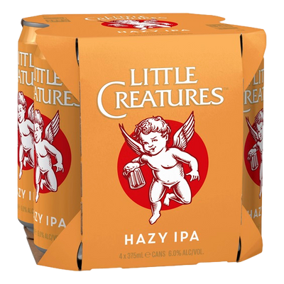 Little Creatures Hazy IPA 375ml Can 4 Pack
